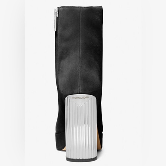 Michael Kors Porter Suede Platform Ankle Boots – 9 Brand New (not outlet) - Picture 4 of 16